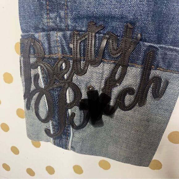 DSQUARED2 Women’s Patch Crop Denim Size 40 - Picture 2 of 9